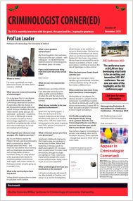 Interviews – British Society of Criminology